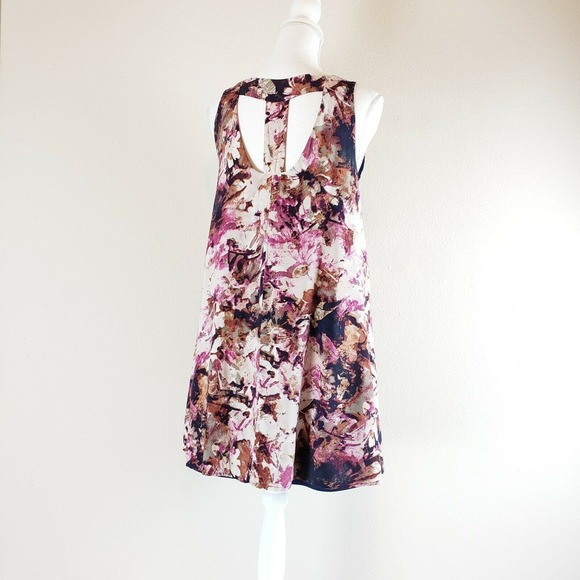 Altard State SIZE S Sleeveless Chamaraw Rayon Boho Tunic Top Lined Mini Dress - Picture 2 of 10